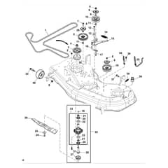 John Deere Z425 - PC9594 - Mower Drive - ST516551