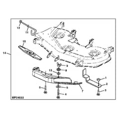 John Deere Z425 - PC9594 - Mulch Kit - ST516553