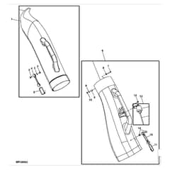 John Deere Z425 - PC9594 - Chute - ST516578