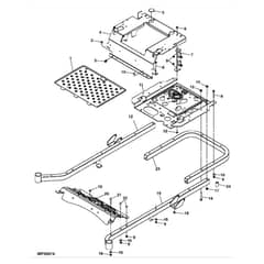 John Deere Z425 - PC9594 - Frame (040001 - 060000) - ST518517