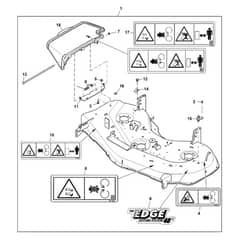 John Deere Z425 - PC9594 - Mower Deck (080001 - ) - ST795975