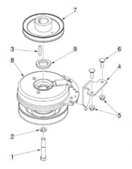 Husqvarna Z460 Xs - Clutch