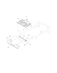 Husqvarna Z460 Xs - Frame Foot Plate