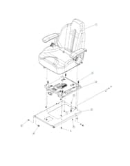 Husqvarna Z460 Xs - Seat