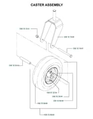 Husqvarna Z4818 Bia - Casters