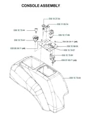 Husqvarna Z4818 Bia - Control Panel & Discharge Chute