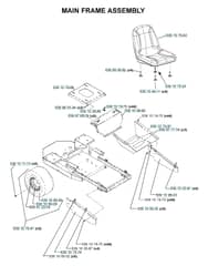 Husqvarna Z4818 Bia - Mainframe - Left Side 2