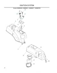 Husqvarna Z4824 - Ignition System
