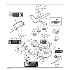 John Deere Z515E - PC13913 - Mower Deck - ST1008352