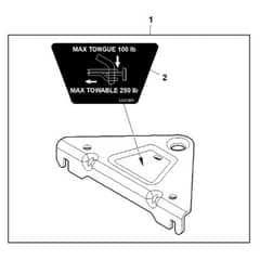 John Deere Z515E - PC13913 - Hitch Kit - ST1008413
