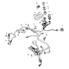 John Deere Z515E - PC13913 - Wiring Harness - ST1009490