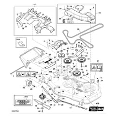John Deere Z515E - PC13913 - Belt - ST1010899