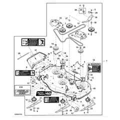 John Deere Z515E - PC13913 - Mower Deck - ST1010949