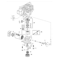 John Deere Z515E - PC13913 - Transaxle Center - ST1011427