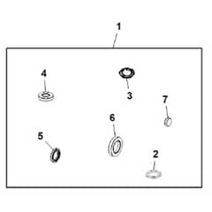 John Deere Z515E - PC13913 - Transaxle Seal - ST1011437
