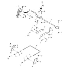 John Deere Z525E - PC12790 - Lift Arm - ST835667