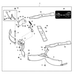 John Deere Z525E - PC12790 - Grass Mulch - ST842688