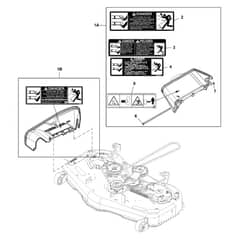 John Deere Z530M - PC13914 - Discharge Chute - ST1008364