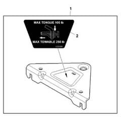 John Deere Z530M - PC13914 - Hitch Kit - ST1008413