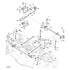 John Deere Z530M - PC13914 - Lift Arm - ST1009475