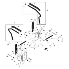 John Deere Z530M - PC13914 - Steering System (120001 - ) - ST2292708