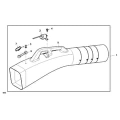 John Deere Z535M - PC12791 - Chute Kit - ST926904