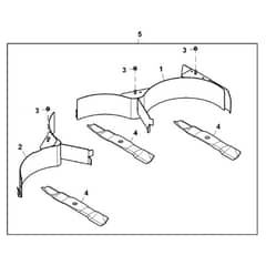 John Deere Z540R - PC12794 - Mulch Kit - ST836795