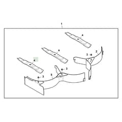 John Deere Z540R - PC12794 - Mulch Kit - ST837638