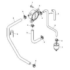 John Deere Z540R - PC12794 - Fuel Pump - ST848921