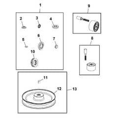 John Deere Z540R - PC12794 - Seal Kit - ST865326