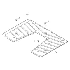 John Deere Z545R - PC13916 - Floor Mat - ST1010594
