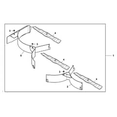 John Deere Z545R - PC13916 - Grass Mulching - ST1012353