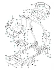 Husqvarna Z554L - Frame