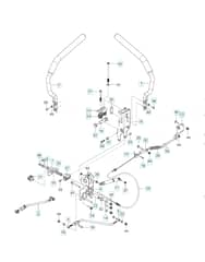 Husqvarna Z554L - Steering Controls & Damper