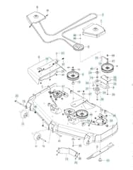 Husqvarna Z560 - Mower Deck & Cutting Deck