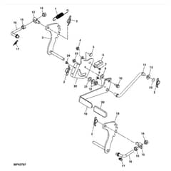John Deere Z645 - PC10431 - Brakes ( - 130000) - ST515060