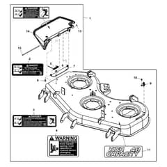 John Deere Z645 - PC10431 - Mower Deck - ST515071