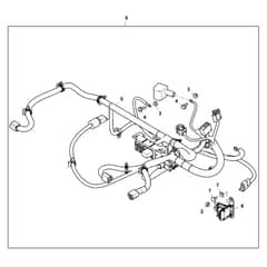 John Deere Z645 - PC10431 - Wiring Harness ( - 120000) - ST515107