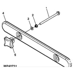 John Deere Z645 - PC10431 - Weights - ST753860