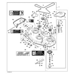 John Deere Z645 - PC10431 - Mower Deck - ST783768