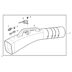 John Deere Z645 - PC10431 - Chute Kit - ST926855