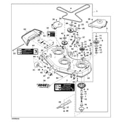 John Deere Z645 - PC10431 - Mower Deck - ST978983