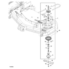 John Deere Z740R - PC13621 - Blade (030001 - ) - ST1015288