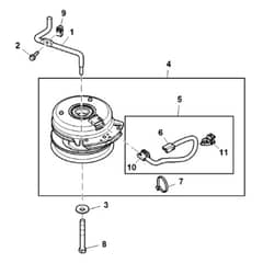 John Deere Z740R - PC13621 - Clutch - ST940248