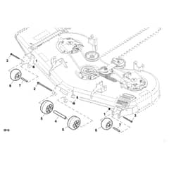 John Deere Z740R - PC13621 - Gage Wheels - ST941268