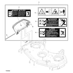 John Deere Z950R - PC11782 - Discharge Chute - ST1004840