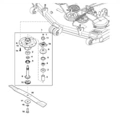 John Deere Z950R - PC11782 - Spindle Kit (090001 - ) - ST1005545