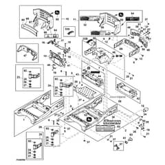 John Deere Z950R - PC11782 - Main Frame ( - 140000) - ST1005576