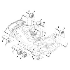 John Deere Z950R - PC11782 - Gage Wheels (090001 - ) - ST1014038