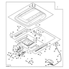 John Deere Z950R - PC11782 - Canopy Kit (070001 - ) - ST1018963